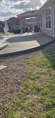 broom finish patio - this is a small patio addition around the pool, broom finish patio - this is a small patio addition around the pool,