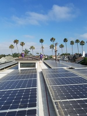 Solar Panel Cleaning - Why Clean Your Solar Panels?
Solar panels get dirty easily from dust, dirt and bird droppings etc.
Dirty solar panels can cause your panels to be less efficient.
Cleaning your panels can help industrial and commercial sites increase of up to 60% and on residential arrays of up to 21% efficiency.
Inspect your panels, you would be surprised how many we find have cracks or are loose. Solar Panel Cleaning - Why Clean Your Solar Panels?
Solar panels get dirty easily from dust, dirt and bird droppings etc.
Dirty solar panels can cause your panels to be less efficient.
Cleaning your panels can help industrial and commercial sites increase of up to 60% and on residential arrays of up to 21% efficiency.
Inspect your panels, you would be surprised how many we find have cracks or are loose.