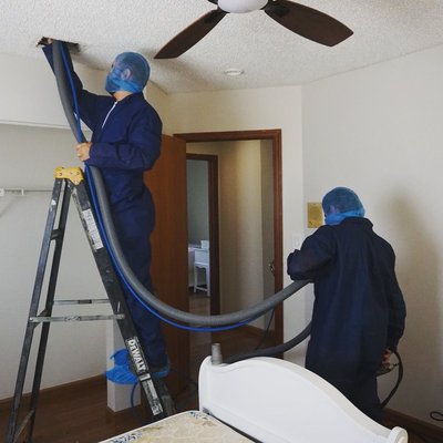 AC Duct Cleaning - Cleaning your Air duct is an essential way to improve indoor air quality, respiratory health, and the performance of your HVAC system.  Call us today for more information and quote.