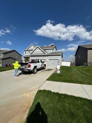 Papillion Roof replacement - Description of Roof Replaced by Insurance for Hail Damage:
Following a severe hailstorm, the roofing system sustained significant damage consistent with impact from hailstones. A professional inspection confirmed widespread damage to the asphalt shingles, including bruising, cracking, and granule loss, compromising the integrity and waterproofing of the roof. The damage was determined to be beyond repair and a full roof replacement was recommended.
The homeowner filed a claim through their insurance provider, which approved the full replacement cost under the policy’s hail damage coverage. The scope of work included removal and disposal of the damaged shingles, underlayment, and associated roofing materials. The roof was replaced with new architectural asphalt shingles, meeting current building codes and manufacturer specifications. Ice and water shield, synthetic underlayment, and upgraded ridge ventilation were also installed to improve long-term durability and protection.
The replacement was completed professionally and passed final inspection, restoring the home’s roof to a like-new condition. Papillion Roof replacement - Description of Roof Replaced by Insurance for Hail Damage:
Following a severe hailstorm, the roofing system sustained significant damage consistent with impact from hailstones. A professional inspection confirmed widespread damage to the asphalt shingles, including bruising, cracking, and granule loss, compromising the integrity and waterproofing of the roof. The damage was determined to be beyond repair and a full roof replacement was recommended.
The homeowner filed a claim through their insurance provider, which approved the full replacement cost under the policy’s hail damage coverage. The scope of work included removal and disposal of the damaged shingles, underlayment, and associated roofing materials. The roof was replaced with new architectural asphalt shingles, meeting current building codes and manufacturer specifications. Ice and water shield, synthetic underlayment, and upgraded ridge ventilation were also installed to improve long-term durability and protection.
The replacement was completed professionally and passed final inspection, restoring the home’s roof to a like-new condition.