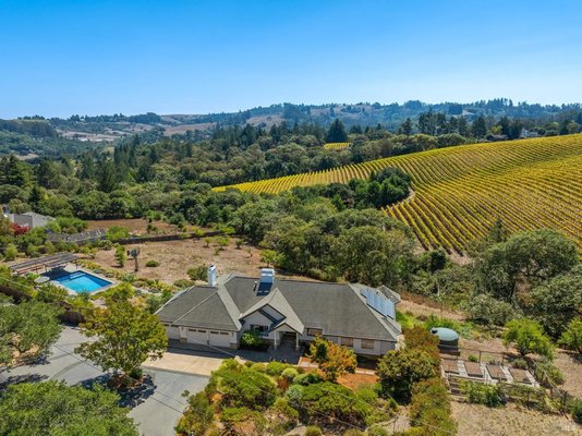 2039 Burnside Road, Sebastopol - 📍 2039 Burnside Road, Sebastopol
4 BD | 2.5 BA | 2,808± SF | 2.87± Acres
Offered at $2,495,000
Sebastopol's celebrated countryside. Private, but not remote. Country, but hardly rustic and just ten minutes from downtown Sebastopol, the pace her downshifts entirely. Big dreamy views seem to go on forever, across the tree lined creek to the vineyard beyond and toward the vibrant and layered West County hills, the panorama is breathtakingly beautiful here! The 2021 pool and spa, with thoughtfully defined areas for cooking and dining, sit lightly within the landscape, quiet in their impact, yet transformative in the sanctuary they create. The single-story, 4 bedroom, 2.5-bath home unfolds across approximately 2,800 square feet with an easy, grounded sense of spaciousness without being overdone. Generous windows frame the colorful outdoors, there are tall ceilings throughout, the kitchen is refreshed and hardwood floors add warmth. New exterior paint, light fixtures. 3 car garage. huge solar, great well yield, outdoor shower. Preparations for building a private guest retreat or pool house with separate entrance, have been started with soils testing finalized! An old orchard, still producing, gives nod to previous stewards and the dedicated vegetable and herb garden is ready for planting. Private lane location. Come live this and feel a new kind of joy! 2039 Burnside Road, Sebastopol - 📍 2039 Burnside Road, Sebastopol
4 BD | 2.5 BA | 2,808± SF | 2.87± Acres
Offered at $2,495,000
Sebastopol's celebrated countryside. Private, but not remote. Country, but hardly rustic and just ten minutes from downtown Sebastopol, the pace her downshifts entirely. Big dreamy views seem to go on forever, across the tree lined creek to the vineyard beyond and toward the vibrant and layered West County hills, the panorama is breathtakingly beautiful here! The 2021 pool and spa, with thoughtfully defined areas for cooking and dining, sit lightly within the landscape, quiet in their impact, yet transformative in the sanctuary they create. The single-story, 4 bedroom, 2.5-bath home unfolds across approximately 2,800 square feet with an easy, grounded sense of spaciousness without being overdone. Generous windows frame the colorful outdoors, there are tall ceilings throughout, the kitchen is refreshed and hardwood floors add warmth. New exterior paint, light fixtures. 3 car garage. huge solar, great well yield, outdoor shower. Preparations for building a private guest retreat or pool house with separate entrance, have been started with soils testing finalized! An old orchard, still producing, gives nod to previous stewards and the dedicated vegetable and herb garden is ready for planting. Private lane location. Come live this and feel a new kind of joy!