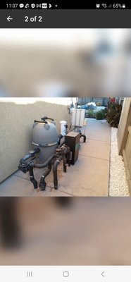 New Electric Heater - Added a new Hayward electric heatpump to the pool system. Heats the pool up in about a day or two. This is the best way to heat a pool. New Electric Heater - Added a new Hayward electric heatpump to the pool system. Heats the pool up in about a day or two. This is the best way to heat a pool.