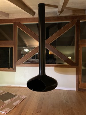 Fireplace design and install - We removed a brick fire place and then designed a space to hold and display this Epic piece of fire art. Fireplace design and install - We removed a brick fire place and then designed a space to hold and display this Epic piece of fire art.