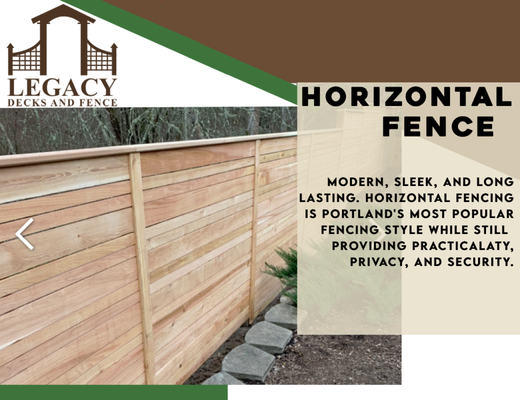 Full Panel Fence - Here we are showcasing our runner up and most popular style in 2025, The horizontal fence Full Panel Fence - Here we are showcasing our runner up and most popular style in 2025, The horizontal fence
