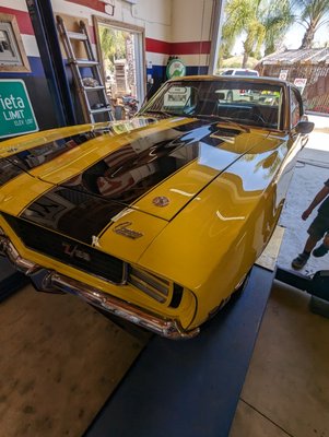 2 stage paint correction on classic Camaro - Unleash the true beauty of your car's finish with our top-tier Paint Correction service! At Temecula Mobile Detailing, we understand that your vehicle deserves the absolute best care. Our team of skilled technicians is dedicated to transforming your car's appearance from ordinary to extraordinary.
Over time, your car's paint can accumulate swirl marks, fine scratches, and imperfections that dull its luster. Our Paint Correction process is designed to meticulously remove these blemishes, revealing a flawless, mirror-like shine that rivals the day your car rolled off the assembly line.
Here's what you can expect from our Paint Correction service:
Expert Craftsmanship: Our technicians are true artisans when it comes to automotive detailing. They have a keen eye for detail and an arsenal of cutting-edge tools and techniques to deliver exceptional results.
Tailored Solutions: Each car's paint condition is unique. We customize our approach based on your car's specific needs, ensuring that we address every imperfection and restore the finish to its former glory.
Protective Coating: After the paint correction process, we apply a premium protective coating that acts as a shield against environmental contaminants, UV rays, and everyday wear. This not only enhances the shine but also keeps your car looking great for longer.
Increased Resale Value: A car with a stunning, flawless paint finish can command a higher resale value. Whether you're planning to sell or just want to enjoy a breathtaking ride, our Paint Correction service is a wise investment.
Customer Satisfaction: We take pride in providing exceptional customer service. Your satisfaction is our priority, and we won't rest until you're thrilled with the results.
Don't let your car's paint hide its true potential any longer. Experience the transformative power of our Paint Correction service at Temecula Mobile Detailing. Book your appointment today and let us reveal the head-turning beauty that your car was meant to showcase. Drive with confidence, drive in style—choose us for unmatched paint correction excellence! 2 stage paint correction on classic Camaro - Unleash the true beauty of your car's finish with our top-tier Paint Correction service! At Temecula Mobile Detailing, we understand that your vehicle deserves the absolute best care. Our team of skilled technicians is dedicated to transforming your car's appearance from ordinary to extraordinary.
Over time, your car's paint can accumulate swirl marks, fine scratches, and imperfections that dull its luster. Our Paint Correction process is designed to meticulously remove these blemishes, revealing a flawless, mirror-like shine that rivals the day your car rolled off the assembly line.
Here's what you can expect from our Paint Correction service:
Expert Craftsmanship: Our technicians are true artisans when it comes to automotive detailing. They have a keen eye for detail and an arsenal of cutting-edge tools and techniques to deliver exceptional results.
Tailored Solutions: Each car's paint condition is unique. We customize our approach based on your car's specific needs, ensuring that we address every imperfection and restore the finish to its former glory.
Protective Coating: After the paint correction process, we apply a premium protective coating that acts as a shield against environmental contaminants, UV rays, and everyday wear. This not only enhances the shine but also keeps your car looking great for longer.
Increased Resale Value: A car with a stunning, flawless paint finish can command a higher resale value. Whether you're planning to sell or just want to enjoy a breathtaking ride, our Paint Correction service is a wise investment.
Customer Satisfaction: We take pride in providing exceptional customer service. Your satisfaction is our priority, and we won't rest until you're thrilled with the results.
Don't let your car's paint hide its true potential any longer. Experience the transformative power of our Paint Correction service at Temecula Mobile Detailing. Book your appointment today and let us reveal the head-turning beauty that your car was meant to showcase. Drive with confidence, drive in style—choose us for unmatched paint correction excellence!
