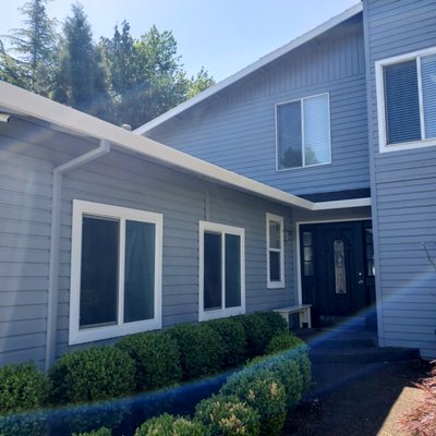 Exterior project - Body, trim and doors done by us Exterior project - Body, trim and doors done by us