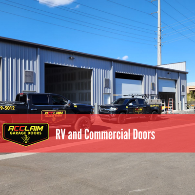 RV Garage and Commercial Storage - Ask about how we can help with your RV and Commercial doors