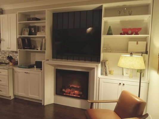 Roscoe Village Fireplace and Built in Addition - Added a couple new spaces to a newly built home in Roscoe villages Roscoe Village Fireplace and Built in Addition - Added a couple new spaces to a newly built home in Roscoe villages