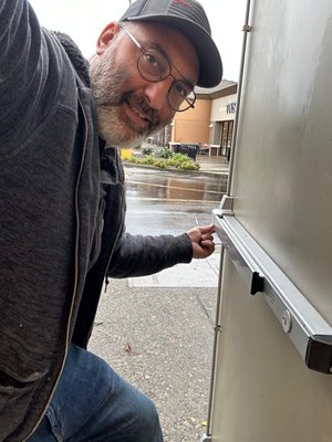Commercial push bar door - Fixing a commercial push bar door.
Call me today if you need help with your door!!! Commercial push bar door - Fixing a commercial push bar door.
Call me today if you need help with your door!!!