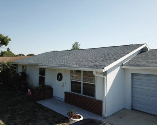 New Residential Roof - This is a beautiful new residential roof that we completed. New Residential Roof - This is a beautiful new residential roof that we completed.