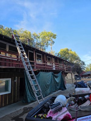 IKO Tear Off shingles - 🏠✨ Full Roof Reparation Project – Completed with Care! ✨🏠

Our crew has just completed a comprehensive roof repair, providing this commercial property with strong protection, a clean appearance, and long-lasting durability. Here’s what we did:

🔨 Reparation & Prep
✔️ Tore off existing shingles down to the wood sheeting & hauled away debris
✔️ Inspected & replaced any dry rot wood (as needed)
✔️ Prepared the surface for a brand-new roofing system
✔️ Installed new baked enamel edge metal for a clean finish

💧 Waterproofing
✔️ Installed one layer of synthetic roof felt for maximum protection
✔️ Installed new vents and pipe flashings
✔️ Installed premium IKO shingles for strength & style
✔️ Installed tin shingles where roof meets walls for extra waterproofing
✔️ Sealed & painted all vents and pipe flashings
✔️ Installed new ridge cap shingles to finish strong

🧹 Final Cleanup
✔️ Cleaned & hauled away all roof-related debris – leaving the property spotless!

✅ The result? A durable, watertight, and beautiful new roof built to last!

👉 Call us today for a free estimate on your next roofing project!
