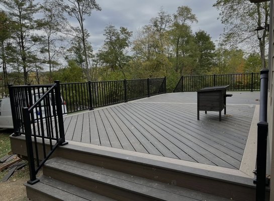 Deck improvements - Building staining remodeling decks