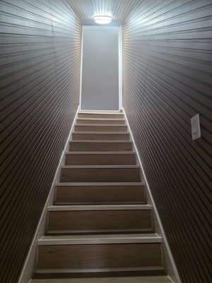 custom stairway - this is a custom stairway leading up to a converted attic
. custom stairway - this is a custom stairway leading up to a converted attic
.