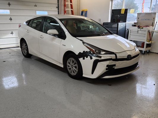 Pruis Predicament - One day, a customer brought in their beloved Prius after a minor fender bender. They were worried it would never look the same. But at our body shop, we see these challenges as opportunities to shine. Our team got to work, meticulously restoring every detail, from the sleek lines to the Eco-friendly aura. In no time, the Prius was back on the road, looking better than ever – proving that even after a crash, a little care can make things as good as new.