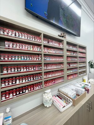 Wide selection of colors - various polishes to choose from