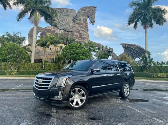 Airport Shuttle for 6 passengers
MIA - Miami Beach - We could offer you Cadillac Escalade.
Total amount of your trip would be $120 (including tax, fee and tolls/tip to the driver at your discretion).
The driver would meet you at the airport at the baggage claim. He will be holding the sign with your name on it. Airport Shuttle for 6 passengers
MIA - Miami Beach - We could offer you Cadillac Escalade.
Total amount of your trip would be $120 (including tax, fee and tolls/tip to the driver at your discretion).
The driver would meet you at the airport at the baggage claim. He will be holding the sign with your name on it.