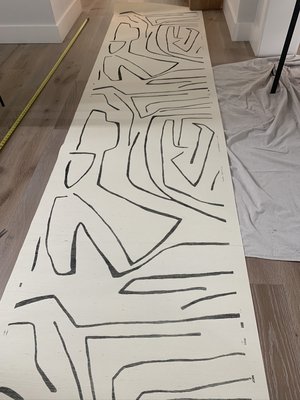 Hand Painted Grasscloth - Hand Painted Grasscloth Hand Painted Grasscloth - Hand Painted Grasscloth