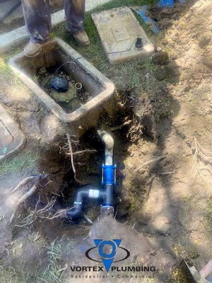 Restored Water to Residents - Our client experienced a main line break near their meter, Vortex Plumbing quickly restored water to several residents in the community.