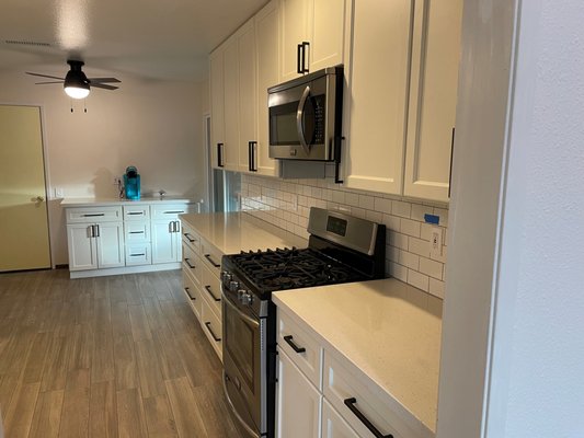 Kitchen Update - Check out this kitchen. These homeowners contacted us when their insurance company didn't provide a large enough claim settlement. With our help, they were able to get a whole kitchen update! Kitchen Update - Check out this kitchen. These homeowners contacted us when their insurance company didn't provide a large enough claim settlement. With our help, they were able to get a whole kitchen update!