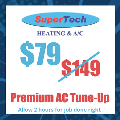 SuperTech HVAC Services - Allow 2 hours for job well done