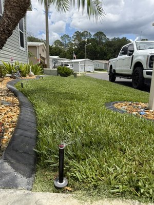 New Irrigation Install in Lakeland (2026) - This project was a full yard new irrigation system install in Lakeland. The existing system was old, had multiple leaks, not up to code and lacked good coverage. We designed this new system and made a custom plan to provide 100% coverage. Now, all the grass and plants look great! New Irrigation Install in Lakeland (2026) - This project was a full yard new irrigation system install in Lakeland. The existing system was old, had multiple leaks, not up to code and lacked good coverage. We designed this new system and made a custom plan to provide 100% coverage. Now, all the grass and plants look great!