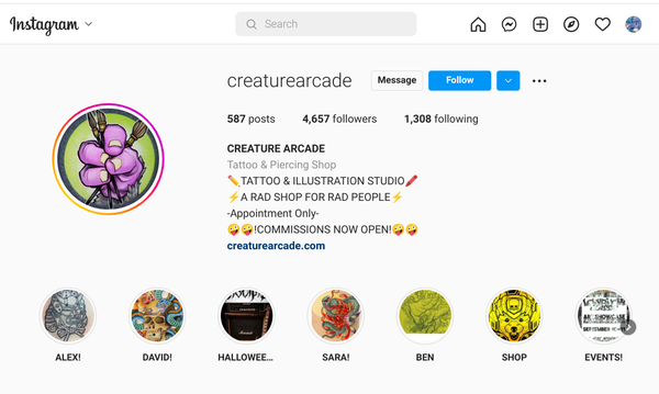 Follow us on Instagram and Facebook - Keep up with the latest news from Creature Arcade by following us on social media!
www.instagram.com/creaturearcade
www.facebook.com/creaturearcade Follow us on Instagram and Facebook - Keep up with the latest news from Creature Arcade by following us on social media!
www.instagram.com/creaturearcade
www.facebook.com/creaturearcade