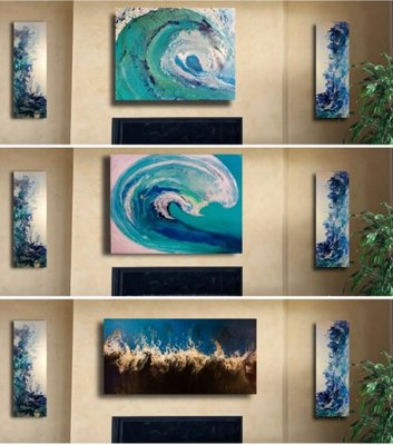 Commission The Perfect Artwork - Commission begins when a mockup of your wall is given with many different looks or styles with varying sizes. You than tape out your wall in the sizes that fit absolutely perfect. The size abd your mock up selections are used as a guide to create that perfect piece of art you dreamed about. No extra fees are charged for the service and the job is not complete until you are 100% satisfied! Commission The Perfect Artwork - Commission begins when a mockup of your wall is given with many different looks or styles with varying sizes. You than tape out your wall in the sizes that fit absolutely perfect. The size abd your mock up selections are used as a guide to create that perfect piece of art you dreamed about. No extra fees are charged for the service and the job is not complete until you are 100% satisfied!