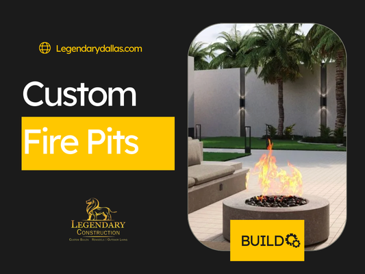 Fire Pits & Outdoor Fireplaces - Add warmth and ambiance with custom-built fire pits and outdoor fireplaces. Legendary Construction designs each feature to become a natural gathering spot, built with materials that handle year-round outdoor use.
Interested in a stunning outdoor fire feature? Request a consultation to get started.