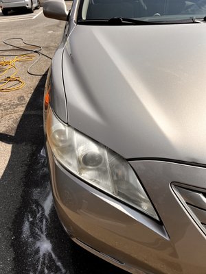 Headlight Restoration - We just completed a headlight restoration on two pairs of headlights, bringing back their clarity and brightness! Faded and cloudy headlights not only affect the look of your vehicle but also your safety on the road. Our restoration process removes the haze and restores their original shine, improving visibility and enhancing your car's overall appearance. Drive safer and look better—book our headlight restoration service today!