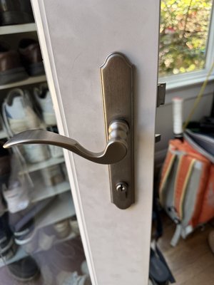 Multipoint Lock Replacement - The customer was having issues with the multipoint lock — the handle wouldn’t engage properly. After inspection, I replaced the worn internal mechanism. The door now operates smoothly and locks as it should. Multipoint Lock Replacement - The customer was having issues with the multipoint lock — the handle wouldn’t engage properly. After inspection, I replaced the worn internal mechanism. The door now operates smoothly and locks as it should.