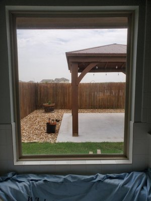 Residential Frost Tint - Giving this home more privacy, added opaque window film on their bathroom window