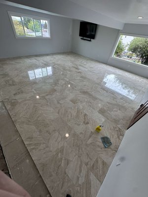 Porcelain Tile Installation - Porcelain tile is a dense ceramic tile made from finely ground sand. It’s fired at high temperatures, creating a strong, non-porous surface that's great for wet areas like bathrooms and kitchens. Porcelain Tile Installation - Porcelain tile is a dense ceramic tile made from finely ground sand. It’s fired at high temperatures, creating a strong, non-porous surface that's great for wet areas like bathrooms and kitchens.