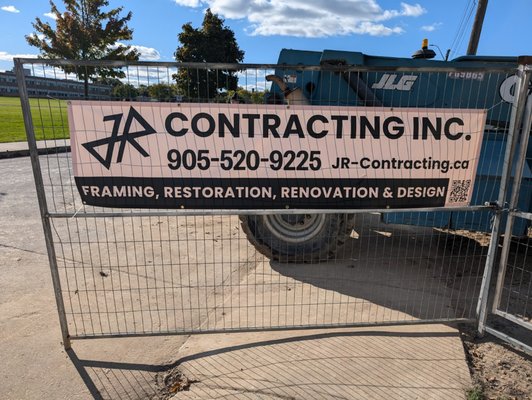 Signage, printing, and apparel - A couple of new customers needed some signage and apparel for their new projects. Signage, printing, and apparel - A couple of new customers needed some signage and apparel for their new projects.