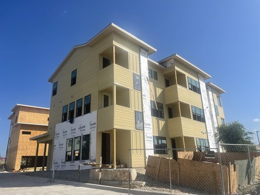 New 3 plex and 4 plex buildings in dripping springs - This multi family was done in dripping springs (3 plex and 4 plex ) new builds .