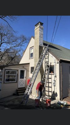 Chimney stucco before and after - Stucco finish from this weekend
With all the snow and rain we have had recently, we miss doing our normal outdoor jobs! But we finally got a break with some warmer weather and a chance to be back outside! ☀️
Schedule your spring projects now to get ahead of the game! Estimates are always free, so why not give us a call?
📱 617-712-5404 Chimney stucco before and after - Stucco finish from this weekend
With all the snow and rain we have had recently, we miss doing our normal outdoor jobs! But we finally got a break with some warmer weather and a chance to be back outside! ☀️
Schedule your spring projects now to get ahead of the game! Estimates are always free, so why not give us a call?
📱 617-712-5404