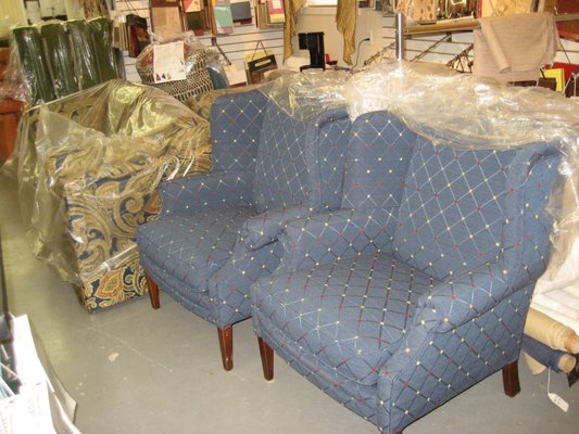 Wing chairs - Matching wing chairs
