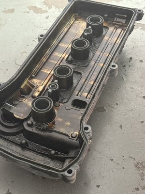 Oil leak repair - Customer was concerned about an oil leak and rough running issue.