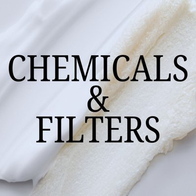 Chemicals & Filters - We carry a wide variety of chemicals from the Leisure Time brand for any and every issue you may incur with your hot tub. From general mainentance with chlorine or bromine to testing for accuracy to controlling foam and ph, we've got you covered.
Additionally, we stock the common sizes of filters needed by today's hot tubs. If we don't have what you need, we'll custom order it for you at no extra charge. Chemicals & Filters - We carry a wide variety of chemicals from the Leisure Time brand for any and every issue you may incur with your hot tub. From general mainentance with chlorine or bromine to testing for accuracy to controlling foam and ph, we've got you covered.
Additionally, we stock the common sizes of filters needed by today's hot tubs. If we don't have what you need, we'll custom order it for you at no extra charge.