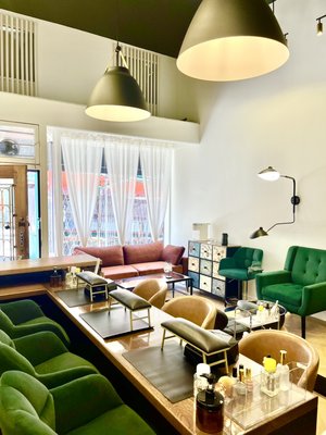 Welcome inside! - Our beautifully designed salon provides the perfect setting to unwind and indulge in unparalleled nail care.