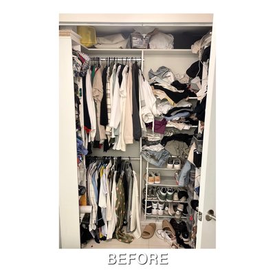 Closet - This project took 12 hrs 2 professionals
