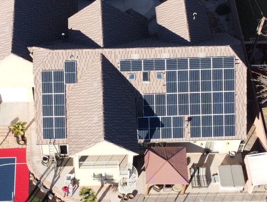 15 KW system - Larger system with battery back up. 15 KW system - Larger system with battery back up.