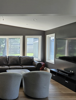 Full Basement Remodels - Unlock the full potential of your home with our expert basement services.
Whether you’re looking to transform your basement into a cozy living space, a stylish entertainment area, or a functional home office, our team delivers high-quality solutions tailored to your vision.

We specialize in:

Basement Finishing & Remodeling

Waterproofing & Moisture Control

Insulation & Soundproofing

Custom Flooring & Lighting Installation

Structural Repairs & Foundation Work

From concept to completion, we handle every detail with precision, care, and craftsmanship. Your basement can be so much more than just storage—it can be the most versatile and valuable part of your home.

Why Choose Us?
✔ Experienced Professionals
✔ High-Quality Materials
✔ Custom Design Solutions
✔ Transparent Pricing
✔ Guaranteed Satisfaction

Ready to upgrade your basement? Contact us today for a free consultation and let’s bring your ideas to life