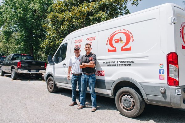About Us! - Founded in 2005, San Miguel Painting began when owner Jose San Miguel set out to build a company that instilled family values through service. His goal of creating this model of business was to treat customers how he would like his own family to be treated. In 2017, Jose welcomed his son Eric to join the business making each co-owners of the company. Eric has assisted in growth of new clients while the duo continue to grow in the DFW area. We are proud to be family owned and operated. It is our joy to lend a helping hand in creating your dream space. Our team began with just three employees and now has grown to allow us to stretch to places such as Dallas, McKinney, The Colony, Frisco, Wylie, and other surrounding cities. About Us! - Founded in 2005, San Miguel Painting began when owner Jose San Miguel set out to build a company that instilled family values through service. His goal of creating this model of business was to treat customers how he would like his own family to be treated. In 2017, Jose welcomed his son Eric to join the business making each co-owners of the company. Eric has assisted in growth of new clients while the duo continue to grow in the DFW area. We are proud to be family owned and operated. It is our joy to lend a helping hand in creating your dream space. Our team began with just three employees and now has grown to allow us to stretch to places such as Dallas, McKinney, The Colony, Frisco, Wylie, and other surrounding cities.