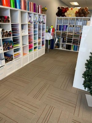 Commercial Cleaning - We were hired to come in a three days a week to clean as well as disinfect this local business. We made sure that all shelves were dusted and cleaned. We disinfected all high touch surface areas, vacuumed, bathroom cleaning and slight organizing. We also cleaned the interior and exterior windows.
