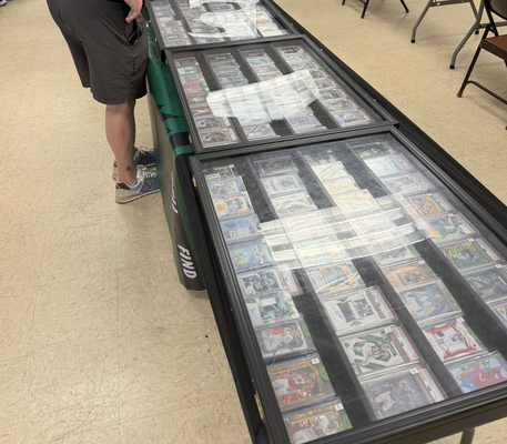 Offering 10 years of expertise within the industry - On March 1st, 2025, I opened a brick and mortar inside Vinyl Closet Records at 2117 W Main St Jeffersonville PA 19403. Stop in & see the wide selection of Sports Cards, Memorabilia and TCG. Enjoy the music and a coffee from Barista Jake in our cozy store. Offering 10 years of expertise within the industry - On March 1st, 2025, I opened a brick and mortar inside Vinyl Closet Records at 2117 W Main St Jeffersonville PA 19403. Stop in & see the wide selection of Sports Cards, Memorabilia and TCG. Enjoy the music and a coffee from Barista Jake in our cozy store.