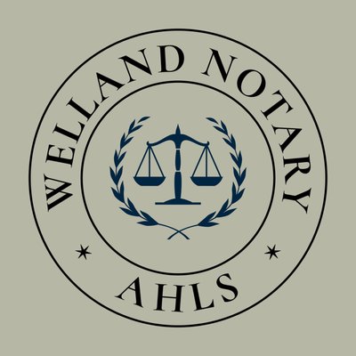 Notary Public - Book on our website www.wellandnotary.com for 10% discount. We offer payment plans and Senior/Student discounts. We notarize all types of documents and are open later and on weekends. Notary Public - Book on our website www.wellandnotary.com for 10% discount. We offer payment plans and Senior/Student discounts. We notarize all types of documents and are open later and on weekends.