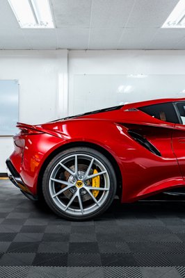 Lotus Tint and PPF - We recently worked on a stunning red Lotus Emira, and it was a project we were excited to take on. To protect its beautiful finish, we applied paint protection film, guarding it against rock chips and scratches. For the windows, we installed clear tinting to keep the interior protected from harmful UV rays while maintaining maximum clarity. Now, this sleek sports car not only looks amazing but is also ready to stay protected on every drive. Lotus Tint and PPF - We recently worked on a stunning red Lotus Emira, and it was a project we were excited to take on. To protect its beautiful finish, we applied paint protection film, guarding it against rock chips and scratches. For the windows, we installed clear tinting to keep the interior protected from harmful UV rays while maintaining maximum clarity. Now, this sleek sports car not only looks amazing but is also ready to stay protected on every drive.