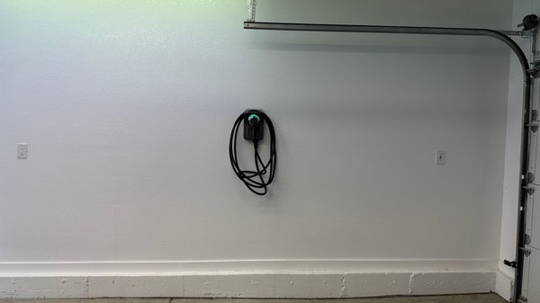 ChargePoint Installation - Recently, we helped our client Chris S. install a level 2 ChargePoint EV charger at his home so that he could charge up his electrical vehicle.
Home Location: Arvada, Colorado
Charger: ChargePoint
Charger Location: Garage
Type: Hardwired Charger
Client Review: "Peak EV was great. I highly recommend them. They came up with a great solution to meet my needs that worked with the existing panel at the house. Both Ron and Justin are easy to work with, and the install went very smoothly."
If you want to charge up your EV at faster rates from home, contact us today at Peak EV Solutions by calling us at 720-828-3225 or by emailing us at Info@PeakEVS.com. ChargePoint Installation - Recently, we helped our client Chris S. install a level 2 ChargePoint EV charger at his home so that he could charge up his electrical vehicle.
Home Location: Arvada, Colorado
Charger: ChargePoint
Charger Location: Garage
Type: Hardwired Charger
Client Review: "Peak EV was great. I highly recommend them. They came up with a great solution to meet my needs that worked with the existing panel at the house. Both Ron and Justin are easy to work with, and the install went very smoothly."
If you want to charge up your EV at faster rates from home, contact us today at Peak EV Solutions by calling us at 720-828-3225 or by emailing us at Info@PeakEVS.com.