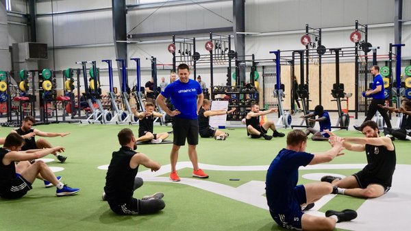 Team Training - If your team is looking to Physically Dominate their competition, Athletic Lab is your only choice. We have a long history of supporting many of the top teams both locally and across the globe. Athletic Lab’s training methods have been proven at the Highest Level of Sport by athletes in every major professional sport as well as elite Olympic sport athletes. We provide evidence-based, field-proven training for age group, national and professional sports teams. Our team training services are available both on-site and remotely.

We offer sport specific training options and have worked with practically all sports including football, soccer, basketball, ice hockey, field hockey, and swimming. Athletic Lab provides short and long-term training programs designed to maximize performance and minimize the likelihood of injury. In addition to sports performance training, we also offer applied sports science services including performance testing, load monitoring, wellness assessments, and GPS and heart rate tracking.