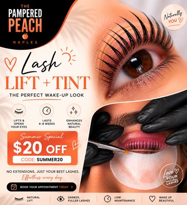 ✨ Summer Special — $20 OFF Lash Lift + Tint 👁️🤍 - ✨ SUMMER SPECIAL ✨
Lash Lift + Tint
🤍 Naturally lifted lashes
🤍 Darker, fuller-looking lashes
🤍 No extensions needed
🤍 Low maintenance beauty
🤍 Wake up ready every day
🔥 $20 OFF
Use Code: SUMMER20 ✨ Summer Special — $20 OFF Lash Lift + Tint 👁️🤍 - ✨ SUMMER SPECIAL ✨
Lash Lift + Tint
🤍 Naturally lifted lashes
🤍 Darker, fuller-looking lashes
🤍 No extensions needed
🤍 Low maintenance beauty
🤍 Wake up ready every day
🔥 $20 OFF
Use Code: SUMMER20